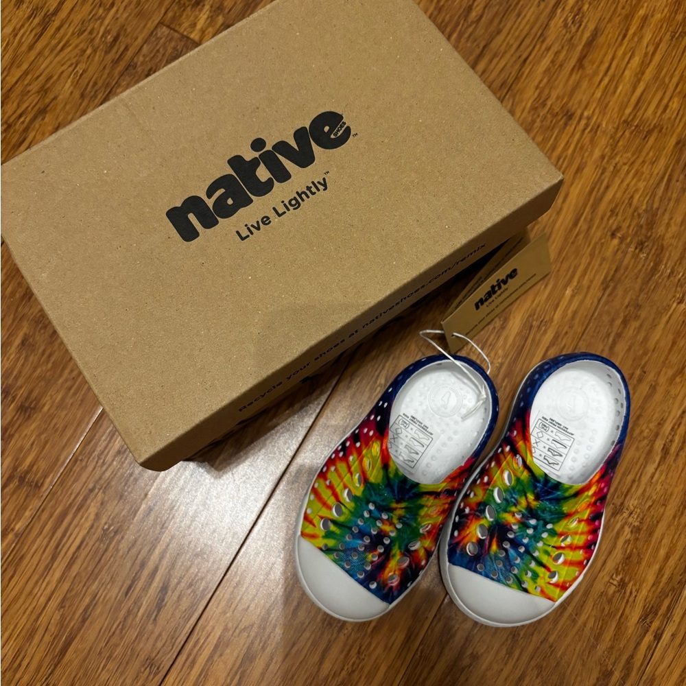 BNIB Native Tye Dye shoes